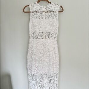 Alexis White Lace Dress